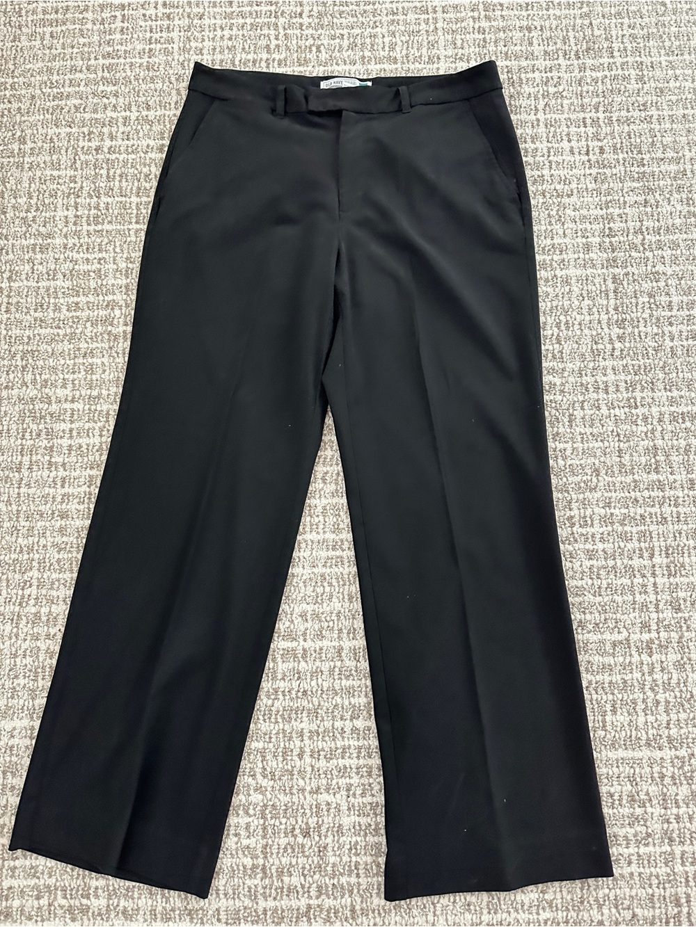 Old Navy Essential Stretch Black Women's Trousers, Sz 14 Preowned, very good con